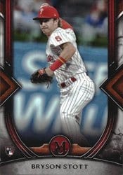 2022 Topps Museum Collection Base Set Bryson Stott #25 card