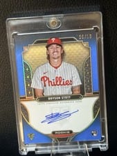 2022 Topps Triple Threads Rookie Autographs Bryson Stott #RA-STOT card