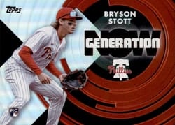 2022 Topps Update Generation Now Bryson Stott #GN-66 card