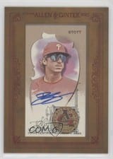 2023 Topps Allen & Ginter Framed Mini Autographs Bryson Stott #MA-BST card