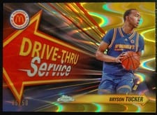 2024 Topps Chrome McDonald's All-American Drive-Thru Service Bryson Tucker #DTS-BRT