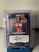 2024-25 Panini Prizm Rookie Penmanship Bub Carrington #RPE-BUB card