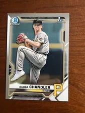 2021 Bowman Draft Chrome Bubba Chandler #BDC-41 card