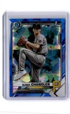 2021 Bowman Draft Sapphire Bubba Chandler #BDC-41 card