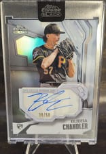 2026 Topps Chrome Black Ivory Autographs Bubba Chandler #IVA-BC card