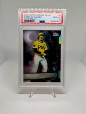 2026 Topps Chrome Black Nocturnal Bubba Chandler #NOC-10 card