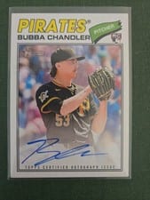 2026 Topps Heritage Real One Autographs Bubba Chandler #ROA-BC card