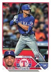 2023 Topps Base Set Bubba Thompson #597 card