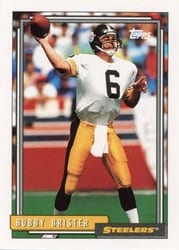 1992 Topps Base Set Bubby Brister #583 card