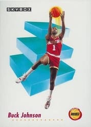 1991-92 SkyBox Base Set Buck Johnson #103 card