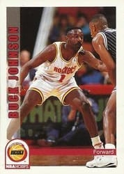 1992-93 Hoops Base Set Buck Johnson #83 card