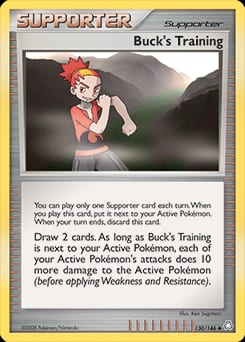 Legends Awakened Buck's Training #130 card