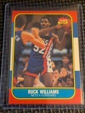 1986 Fleer Buck Williams #123 card