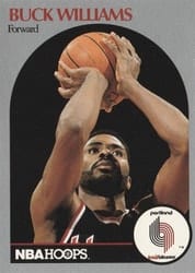 1990-91 Hoops Base Set Buck Williams #251 card