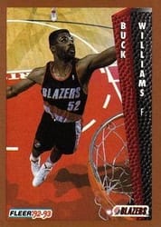 1992-93 Fleer Base Set Buck Williams #193 card