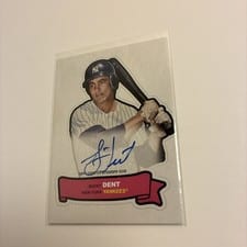 2024 Topps Archives 1968 Topps Action All-Stars Autographs Bucky Dent #68AA-BD card