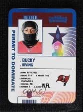2024 Panini Contenders Permit to Dominate Bucky Irving #13 card