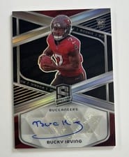 2024 Panini Spectra Rookie Autographs Bucky Irving #RA-BIG card