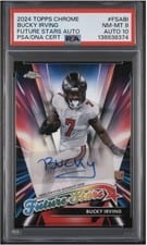 2024 Topps Chrome Future Stars Autographs Bucky Irving #FSA-BI card