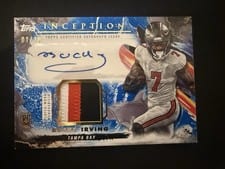 2024 Topps Inception Provenance Patch Autographs Bucky Irving #PPA-BI card
