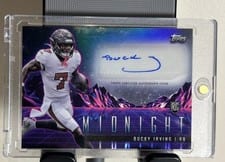 2024 Topps Midnight Rookie Horizon Signatures Bucky Irving #RHS-BI card