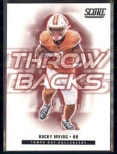 2025 Score Throwbacks Bucky Irving #23 card