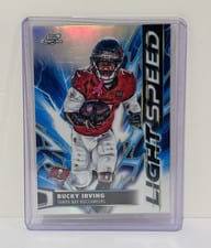 2025 Topps Cosmic Chrome Light Speed Bucky Irving #LS-22 card