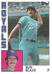 1984 Topps Base Set Bud Black #26 card