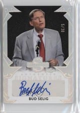 2025 Leaf Spectacular Baseball Spectacular Signatures Bud Selig #S-BS1 card