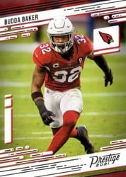2021 Panini Prestige Base Set Budda Baker #50 card