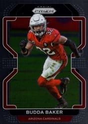 2021 Panini Prizm Base Set Budda Baker #80 card
