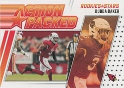 2021 Panini Rookies & Stars Action Packed Budda Baker #AP-9 card