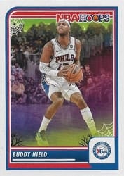2023-24 Hoops Haunted Hoops Base Set Buddy Hield #188 card
