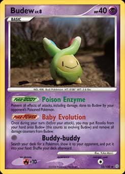 2008 Stormfront Budew #33 card