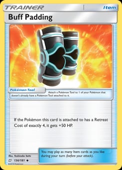 Team Up Buff Padding #136 card