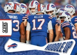 2023 Score Huddle Up Buffalo Bills #12 card