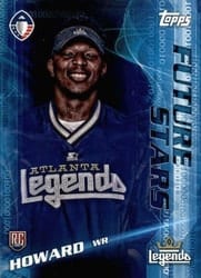 2019 Topps AAF Future Stars Bug Howard #FS-6 card