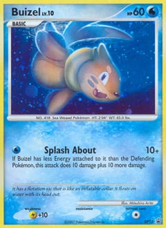 2007 DP Black Star Promos Buizel #DP13 card