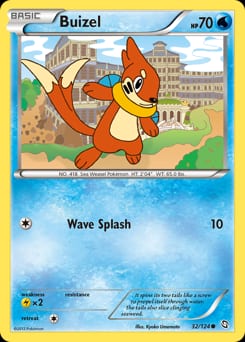 Dragons Exalted Buizel #32 card