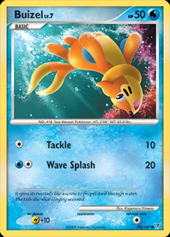 Supreme Victors Buizel #92 card