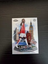 2023 Topps Chrome UEFA Club London Calling Bukayo Saka #LC-14 card