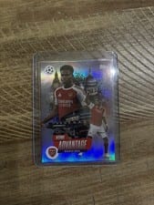 2025-26 Topps UEFA Club Competitions Home Pitch Advantage Bukayo Saka #HP-10 card