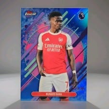 2026 Topps Finest Premier League Bukayo Saka #207 card