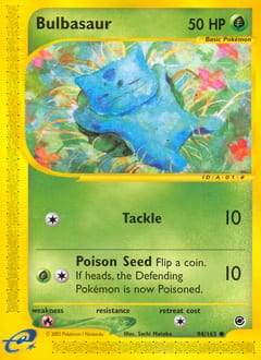 2002 Expedition Base Set Bulbasaur #94 card