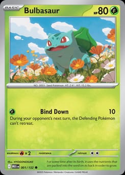 Mega Evolution Bulbasaur #1 card