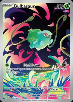 Mega Evolution Bulbasaur #133 card