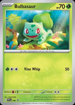 Scarlet & Violet Black Star Promos Bulbasaur #46 card