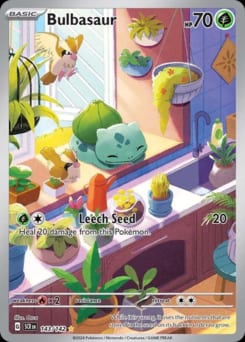 Stellar Crown Bulbasaur #143 card