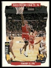 1996-97 Collector's Choice Base Set Bulls Victory Tour '95-96: Win #46 #26 card