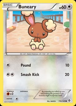 Boundaries Crossed Buneary #116 card